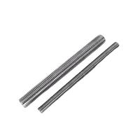 Vis à filetage complet en titane pur TA2, 2/5/10 pièces, M4 M5 M6 M8 M10 M12 M14 M16, longueur: 50mm-70mm(70mm,M6-10pcs)