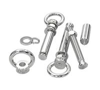 Vis à œil 1 pièce en acier inoxydable 304 for chantiers de construction, gamme tailles complète, facile utiliser, conception allongée(M10x80)