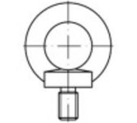 Vis à œillet TOOLCRAFT 1061334 1 pc(s) M10 acier inoxydable N/A