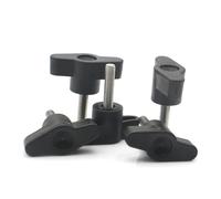 Vis à main en acier inoxydable M5 M6 M8, poignée à fente plate, tête en plastique réglable, type T, boulon à oreilles de type Z(35mm,M6 (dk36mm) x5pcs)