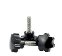 Vis à main M4 M5 M6 M8 M10 M12, filetage en acier inoxydable, serrage du pouce, bouton de poignée, boulon en plastique à tête en forme d'étoile, vis à Machine (Color : 40mm (5pcs), Size : M12 (Head