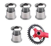 Vis à manivelle Boulons Couronne, Boulons et écrous pour accessoires de vélo Bullonis, Boulonis pour couronne vis, pour vélo, Mountain Bke, VTT, 4 pièces