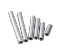 Vis à métal Goujon d'espacement Rond en Aluminium M2 M3, 10 pièces/lot, Extension Longue, écrou de couplage L = 6 à 100mm (Color : 30mm, Size : M3 10PCS)