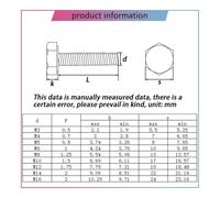 Vis à métal Lot de 5 à 10 vis à tête hexagonale externes en nylon blanc, en plastique, hexagonales M6, M8, M10, M12, longueur 6 à 200 mm, pour isolation thermique et électrique(50mm (5Pcs),M10)