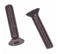 Vis à métaux acier brut - tête fraisée - 5x25 mm - 100 pièces VOLVIS