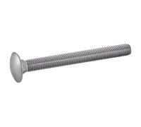 Vis à métaux tête ronde collet carré filetage total - inox A2 DIN 603 - 8X100 - x50 ACTON