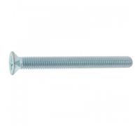 Vis à métaux fraisée - pozidriv - filetage total - 5x12mm - 500 pièces GFD