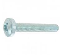 Vis à métaux - Pozidriv - tête cylindrique bombée - 4x12mm - 500 GFD