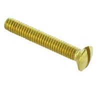 Vis à métaux Reisser en laiton tête fraisée bombé fente - 62380/3