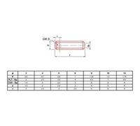 Vis à métaux sans-tête hexagonale creuse bout plat brut 45H DIN 913 5X30 boîte de 200 - ULTIMA - STHCPLT5X30 Noir G
