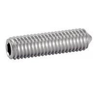 Vis à métaux sans-tête hexagonale creuse bout pointeau inox A2 ISO 4027 3X16 boîte de 100 - - 622053X16