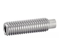 Vis à métaux sans-tête hexagonale creuse bout téton inox A2 DIN 915 8X10 boîte de 100 ACTON 622068X10