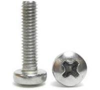 Vis à métaux tête cylindrique bombée classe 4.8 Pozidrive zingué 5X40 boîte de 500 - - 80505040