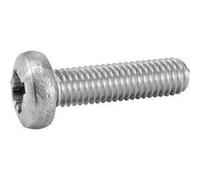 Vis à métaux tête cylindrique bombée pozidrive A4 DIN 7985 5X40 boîte de 200 ACTON 642165X40