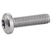 Vis à métaux tête cylindrique bombée torx inox A2 ISO 14583 8X80 boîte de 50 ACTON 622318X80