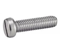 Vis à métaux tête cylindrique fendue inox A2 DIN 84