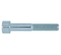 Vis à métaux tête cylindrique hexagonale creuse acier zinguée blanc classe 8.8 DIN 912 6X50 boîte de 100 CHC6X50ZING