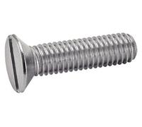 Vis à métaux tête fraisée fendue A4 DIN 963 10X90 boîte de 50 ACTON 6420810X90