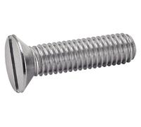 Vis à métaux tête fraisée fendue A4 DIN 963 8X25 boîte de 100 ACTON 642088X25