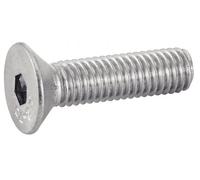 Vis à métaux tête fraisée six pans creux Inox A4 ISO 10642 / DIN 7991 20X110 boîte de 10 ACTON 6420320X110