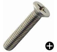 Vis à métaux tête fraisée zingué 4.8 DIN 965 5X40 boîte de 500 - ULTIMA - 80605040 Noir G