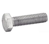 Acton – Vis à métaux 641018X25 tête hexagonale A4 DIN 933 filetage total 8x25 mm boîte de 100