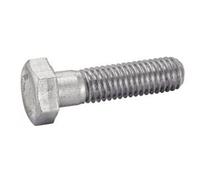 Vis à métaux tête hexagonale inox A2 classe 8.8 DIN 931 filetage partiel 8X55 boîte de 100 ACTON 621028X55