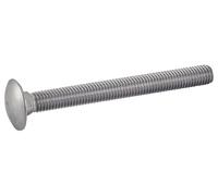 Acton Vis à métaux tête ronde collet carré inox A2 DIN 603 8 x 60 mm boîte de 100