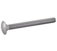 Vis à métaux tête ronde collet carrée A4 DIN 603 10X40 boîte de 50 ACTON 6421310X40