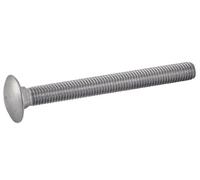 Vis à métaux tête ronde collet carrée A4 DIN 603 5X50 boîte de 200 - ACTON - 642135X50
