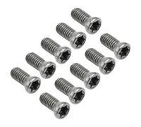 Vis à métaux Torx pour outils de tour CNC | Fixations en acier M2 M2.5 M5 | Vis de rechange en carbure pour des applications annulaires précises (3 x 7 mm)
