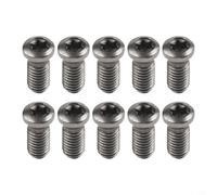 Vis à métaux Torx pour outils de tour CNC | Fixations en acier M2 M2,5 M5 | Vis de rechange en carbure pour des applications annulaires précises (M5 x 12 mm)