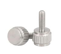 Vis à molette et fixations, Vis moletées en acier inoxydable M2-M5 x 4-15 mm paquet de 5 à 200 pièces(50 Pcs,M2 x 5mm)