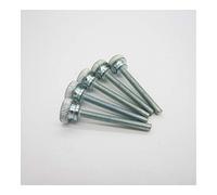 Vis à oreilles 50/20 / M3 M4 M5 10pcs M6 en acier au carbone moletés vis de serrage avec collier tête ronde avec moletage vis de réglage manuel boulon Tête moletée filetée