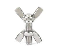 Vis à oreilles, Assortiment de vis à oreilles et d'écrous en acier inoxydable 304 M12 × 95 mm-M12 150 mm attaches pouce tête papillon(M12x95mm)