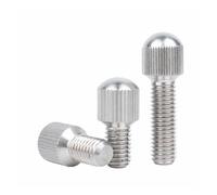 Vis à oreilles en acier inoxydable 304, vis à tête longue et petite moletée à serrage manuel for rideaux (M2-M8, norme GB836)(M5x22mm(2pcs))