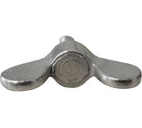 Vis à oreilles TOOLCRAFT 827808 10 pc(s) M4 10 mm tête à ailettes acier N/A