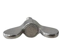 TOOLCRAFT Vis à Oreilles 827808 10 pc(s) M4 10 mm tête à ailettes Acier N/A