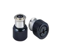 Vis à panneau autobloquante à ressort PEM PF11 M3 M4 M5 M6, adaptée aux panneaux d'armoires de couleur d'origine/noir(Black,(20PCS)_M3-0)