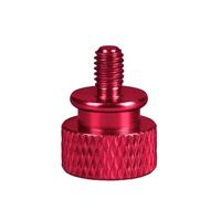 Vis à pouce de couleur M4 M5 M6, longueur de filetage 6Mm-20mm, boîtier d'ordinateur, boulon de poignée en aluminium, 5 pièces,Rouge foncé,M6x16mm