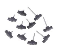 Vis à pouce M4 en acier inoxydable 304, 4 pièces, poignée en forme de Z, bouton à main, aile papillon réglable mécaniquement(A10)