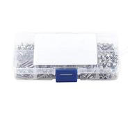 Vis à six pans creux avec vis à six pans creux, boulons et écrous de blocage, kit de fixation M3 en acier inoxydable 304, kit de fixation M3 avec plusieurs tailles pour la construction industrielle