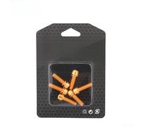Vis à six pans creux en acier M5 x 18 mm pour guidon de vélo | Finition arc-en-ciel éclatante, revêtement résistant, taille M5 x 18 mm, s'adapte à la plupart des tiges