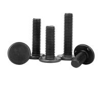 Vis à souder en acier au carbone M5, M6, M8 et M10, tête plate, goujons de soudage automobile à trois points Q198, longueur 10-40 mm For Soudage(M6x35(50pcs))