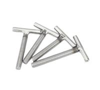 Vis à souder en T en acier inoxydable 304, M4 M5 M6 M8 M10 M12 M14 M16 304, vis en forme de T, boulon de soudage cylindrique, 1 à 20 pièces(55mm,M8-4pcs)