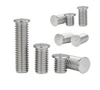 Vis à souder par points M3 M4 M5 M6 M8, goujons de soudage en acier inoxydable, boulon de point de soudure for colonne à souder par points(6mm (15Pcs),M4)