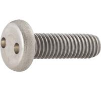 Vis à tête bombée 2 trous M4 10 pc(s) TOOLCRAFT 88111 acier inoxydable 16 mm N/A