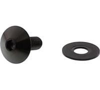 Vis à tête bombée JMP Bolt M6x1,00mm 16mm acier inoxydable V4A noir