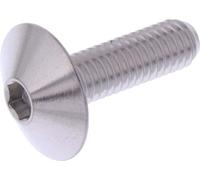 Vis à tête bombée JMP Bolt M6x1,00mm 20mm acier inoxydable V4A