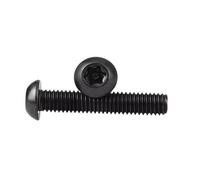 Vis à tête bombée M3 M4 M5 M6 M8 en acier inoxydable avec six lobes noirs, antivol, inviolable, sécurité (5 à 50 pièces)(M8x40 5pcs)
